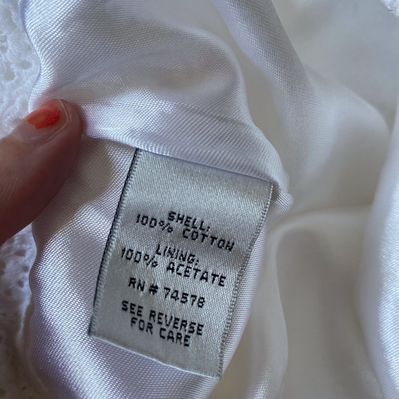 Cache White Eyelet Skirt - Picture 5 of 5